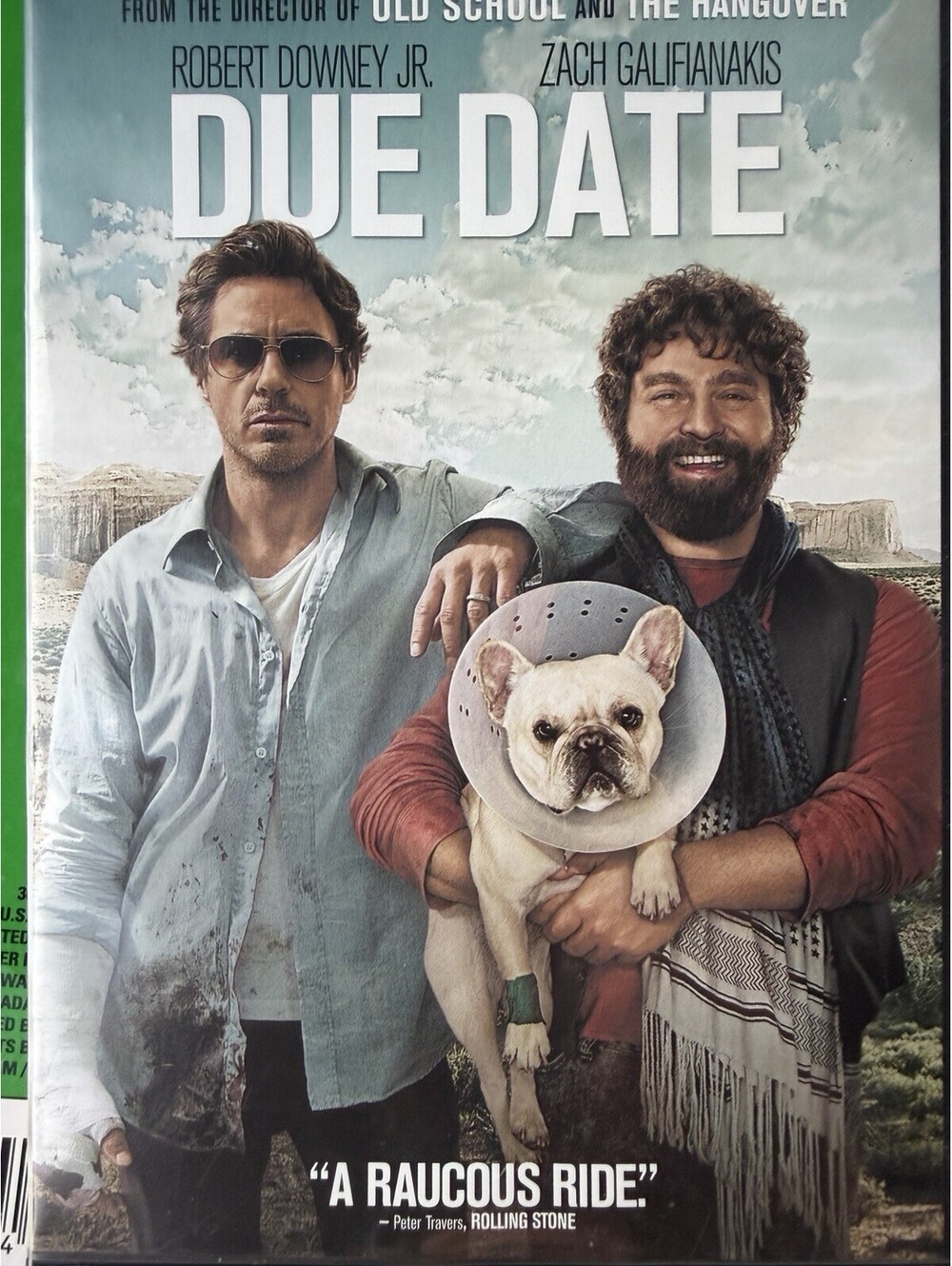 Due Date (DVD, 2010) Robert Downey Jr. & Zach Galifianakis